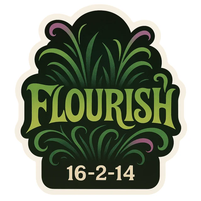 Flourish 16-2-14 granular turf fertilizer — TurfBeard TurfBlends
